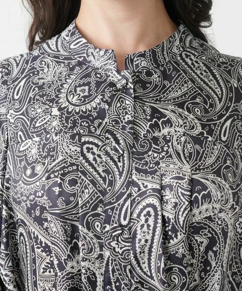 Leilian PLUS HOUSE / レリアンプラスハウス ドレス | ペイズリー柄ワンピ−ス | 詳細8
