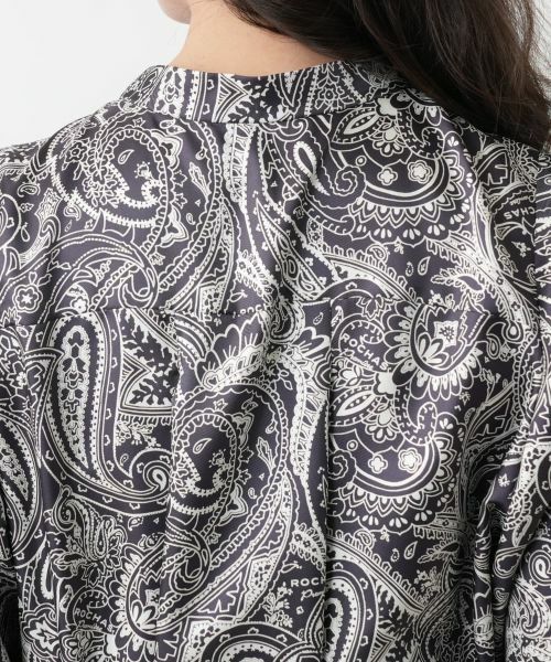 Leilian PLUS HOUSE / レリアンプラスハウス ドレス | ペイズリー柄ワンピ−ス | 詳細9