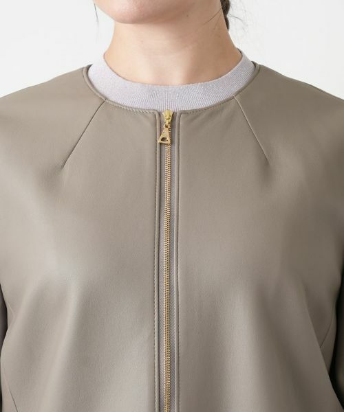 Leilian PLUS HOUSE / レリアンプラスハウス テーラードジャケット | 【店舗人気】ノーカラージャケット【ROCHAS Premiere】 | 詳細7