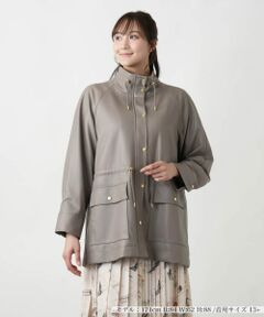 Leilian PLUS HOUSE / レリアンプラスハウス その他アウター | 【店舗人気】スタンドカラーコート【ROCHAS Premiere】