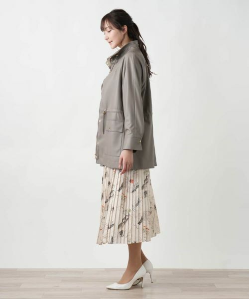 Leilian PLUS HOUSE / レリアンプラスハウス その他アウター | 【店舗人気】スタンドカラーコート【ROCHAS Premiere】 | 詳細2