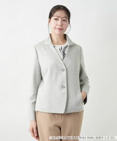 Leilian PLUS HOUSE / レリアンプラスハウス テーラードジャケット | 【店舗人気】美シルエットジャケット