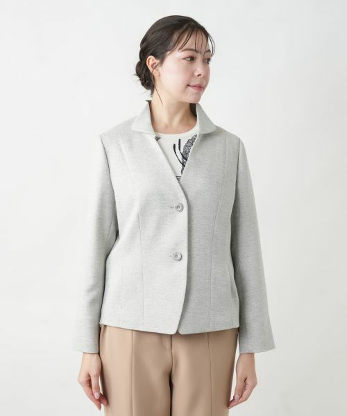 Leilian PLUS HOUSE / レリアンプラスハウス テーラードジャケット | 【店舗人気】美シルエットジャケット | 詳細4