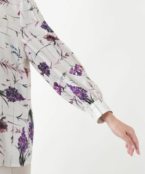 Leilian PLUS HOUSE / レリアンプラスハウス シャツ・ブラウス | 【店舗人気】プリントボウタイブラウス【ROCHAS Premiere】 | 詳細10