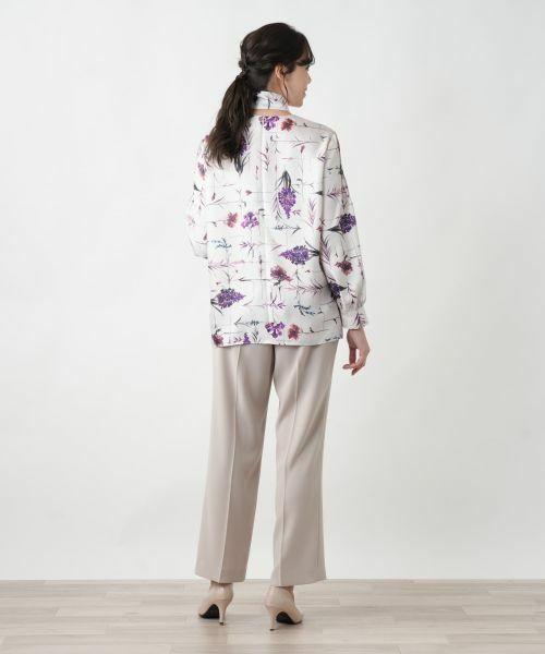 Leilian PLUS HOUSE / レリアンプラスハウス シャツ・ブラウス | 【店舗人気】プリントボウタイブラウス【ROCHAS Premiere】 | 詳細3