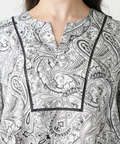 Leilian PLUS HOUSE / レリアンプラスハウス シャツ・ブラウス | 【店舗人気】ペイズリー柄ブラウス | 詳細10