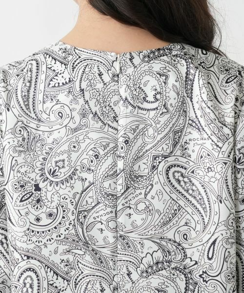 Leilian PLUS HOUSE / レリアンプラスハウス シャツ・ブラウス | 【店舗人気】ペイズリー柄ブラウス | 詳細11