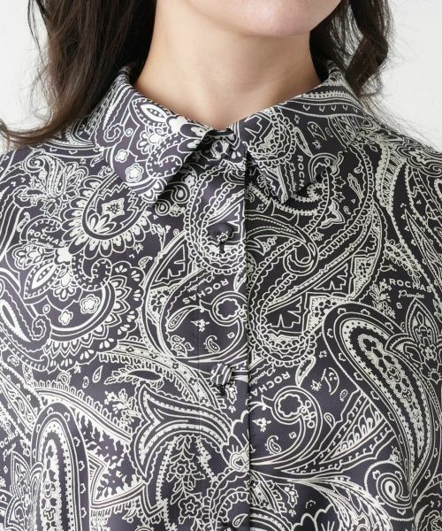Leilian PLUS HOUSE / レリアンプラスハウス シャツ・ブラウス | 【店舗人気】ペイズリー柄ボウタイブラウス | 詳細12