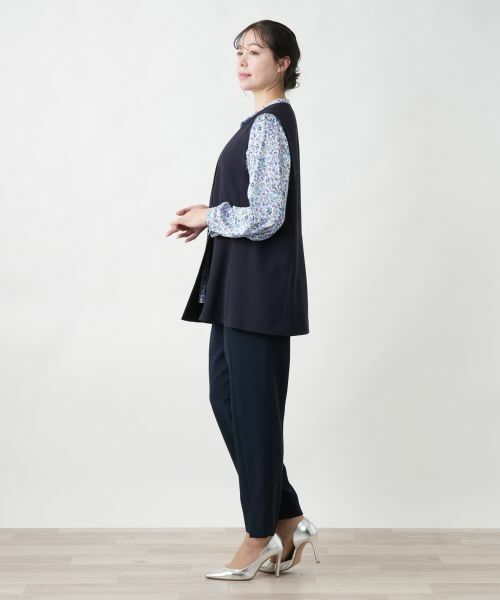 Leilian PLUS HOUSE / レリアンプラスハウス テーラードジャケット | 【店舗人気】ロングジレ【ROCHAS Premiere】 | 詳細2