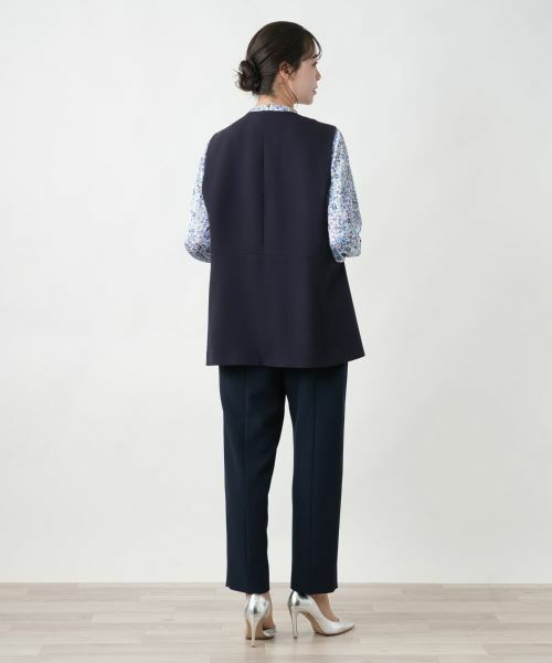 Leilian PLUS HOUSE / レリアンプラスハウス テーラードジャケット | 【店舗人気】ロングジレ【ROCHAS Premiere】 | 詳細3