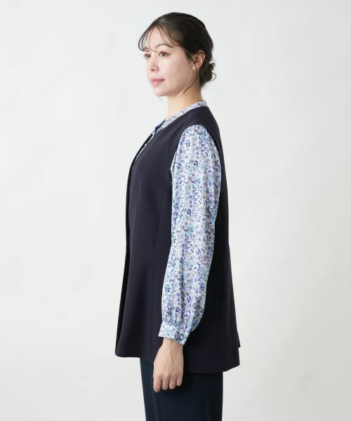 Leilian PLUS HOUSE / レリアンプラスハウス テーラードジャケット | 【店舗人気】ロングジレ【ROCHAS Premiere】 | 詳細5