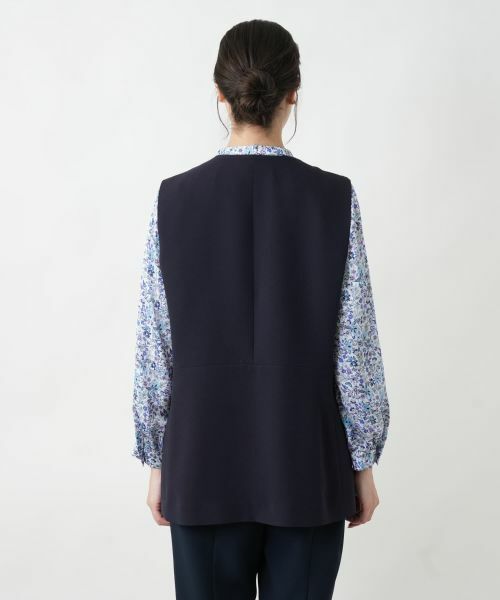 Leilian PLUS HOUSE / レリアンプラスハウス テーラードジャケット | 【店舗人気】ロングジレ【ROCHAS Premiere】 | 詳細6