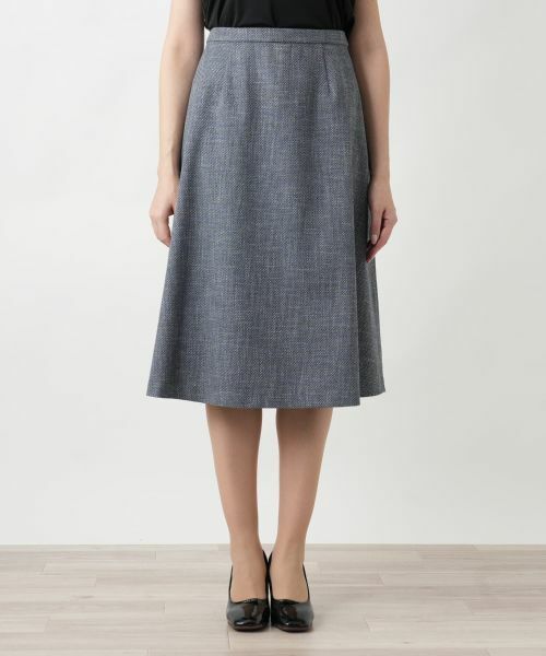 Leilian PLUS HOUSE / レリアンプラスハウス ミニ・ひざ丈スカート | 【店舗人気】フレアスカ−ト | 詳細4