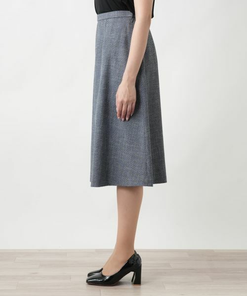 Leilian PLUS HOUSE / レリアンプラスハウス ミニ・ひざ丈スカート | 【店舗人気】フレアスカ−ト | 詳細5