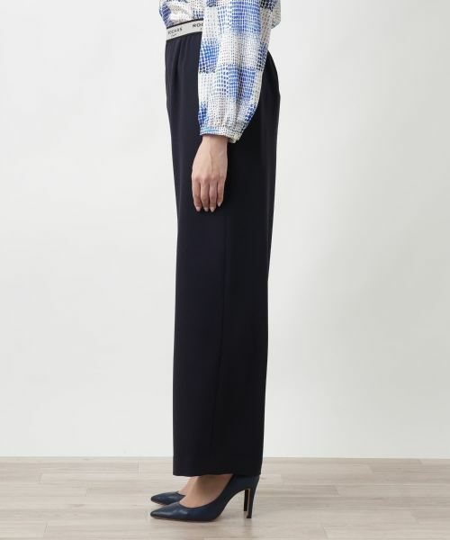 Leilian PLUS HOUSE / レリアンプラスハウス その他パンツ | 【店舗人気】ロゴウエストワイドパンツ | 詳細5