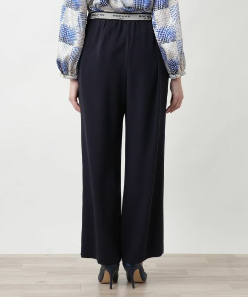 Leilian PLUS HOUSE / レリアンプラスハウス その他パンツ | 【店舗人気】ロゴウエストワイドパンツ | 詳細6