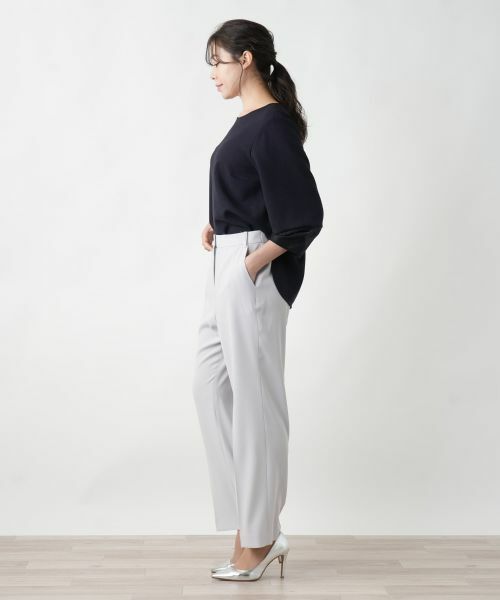 Leilian PLUS HOUSE / レリアンプラスハウス その他パンツ | 【店舗人気】センタープレスパンツ【ROCHAS Premiere】 | 詳細2