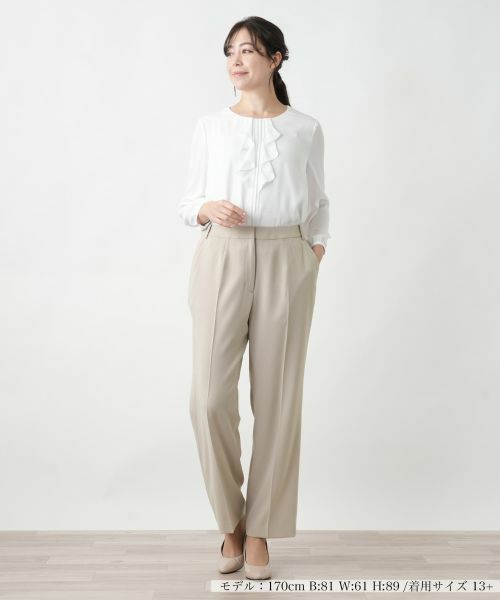 Leilian PLUS HOUSE / レリアンプラスハウス その他パンツ | 【店舗人気】センタープレスパンツ【ROCHAS Premiere】 | 詳細4