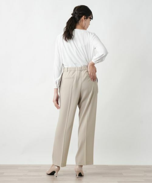Leilian PLUS HOUSE / レリアンプラスハウス その他パンツ | 【店舗人気】センタープレスパンツ【ROCHAS Premiere】 | 詳細6