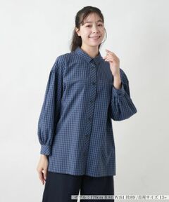 Leilian PLUS HOUSE / レリアンプラスハウス タックショルダープルオーバーブラウス【BOURGE】 店舗人気】タックブラウス【BOURGE】|レリアン プラスハウス