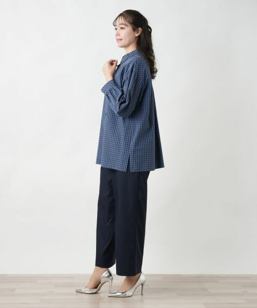 Leilian PLUS HOUSE / レリアンプラスハウス シャツ・ブラウス | 【店舗人気】羽織ブラウス【プラス企画】 | 詳細2