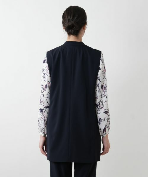 Leilian PLUS HOUSE / レリアンプラスハウス テーラードジャケット | 【店舗人気】ロングベスト【プラス企画】 | 詳細9