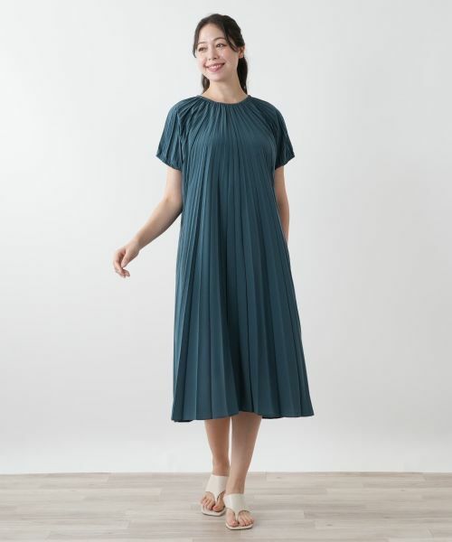 Leilian PLUS HOUSE / レリアンプラスハウス ドレス | 【店舗人気】プリーツワンピース【プラス企画】 | 詳細10