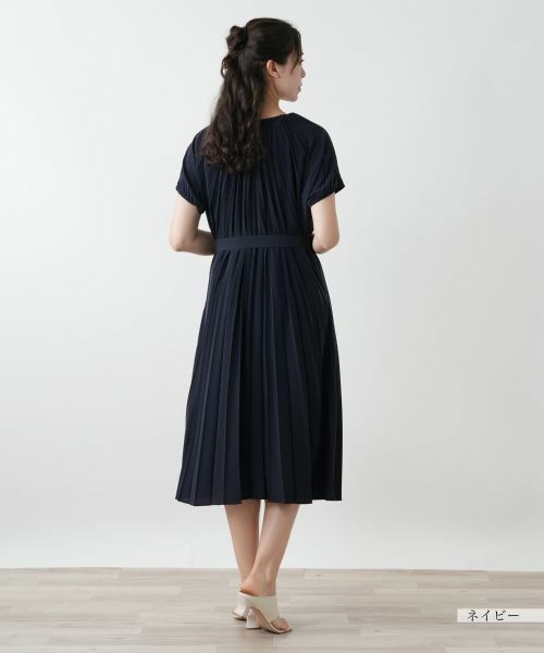 Leilian PLUS HOUSE / レリアンプラスハウス ドレス | 【店舗人気】プリーツワンピース【プラス企画】 | 詳細6