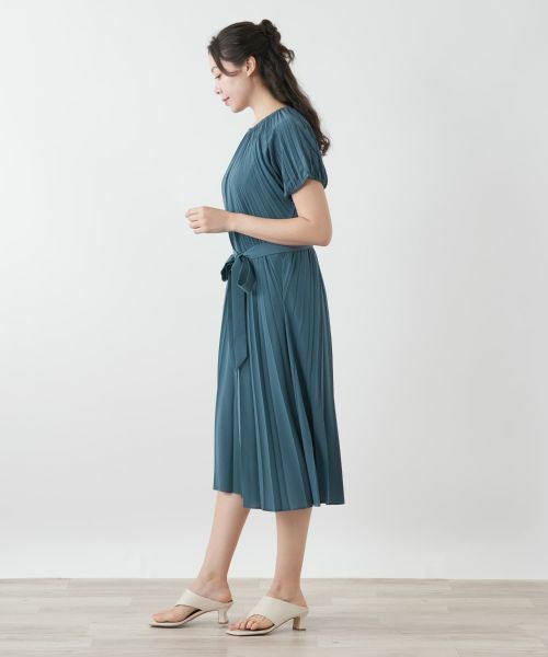 Leilian PLUS HOUSE / レリアンプラスハウス ドレス | 【店舗人気】プリーツワンピース【プラス企画】 | 詳細8