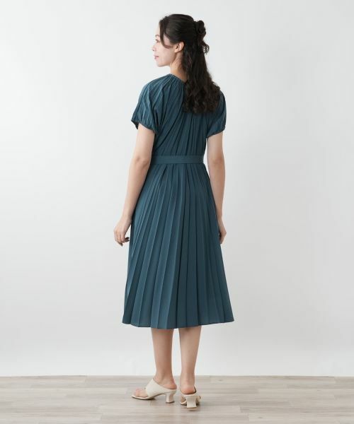 Leilian PLUS HOUSE / レリアンプラスハウス ドレス | 【店舗人気】プリーツワンピース【プラス企画】 | 詳細9