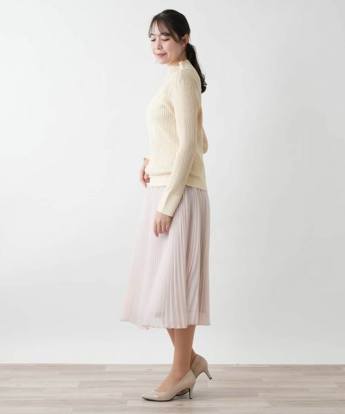Leilian PLUS HOUSE / レリアンプラスハウス ニット・セーター | 【店舗人気】ハイネックニット【BOURGE】 | 詳細8