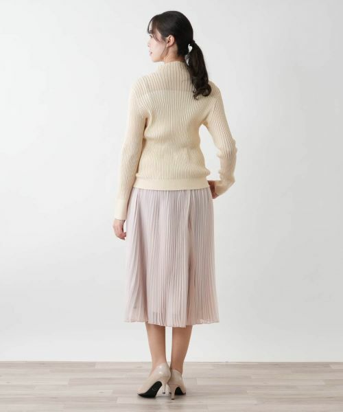 Leilian PLUS HOUSE / レリアンプラスハウス ニット・セーター | 【店舗人気】ハイネックニット【BOURGE】 | 詳細9