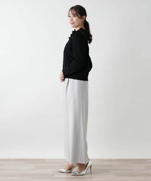 Leilian PLUS HOUSE / レリアンプラスハウス カーディガン・ボレロ | 【店舗人気】クルーネックカーディガン【BOURGE】 | 詳細2