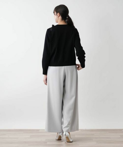 Leilian PLUS HOUSE / レリアンプラスハウス カーディガン・ボレロ | 【店舗人気】クルーネックカーディガン【BOURGE】 | 詳細3