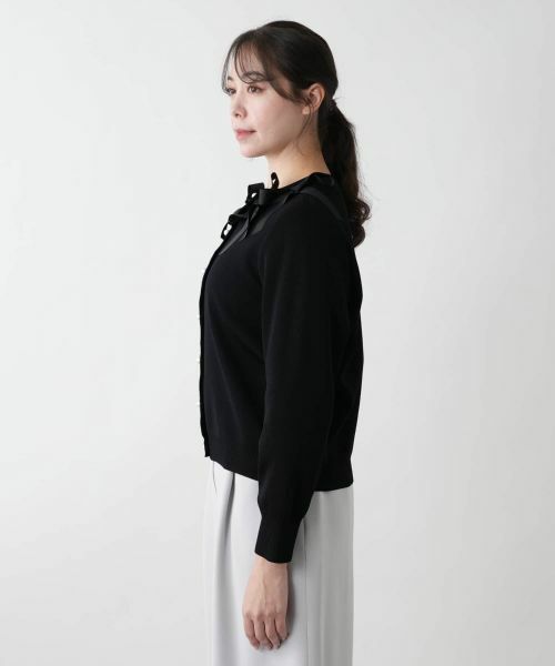 Leilian PLUS HOUSE / レリアンプラスハウス カーディガン・ボレロ | 【店舗人気】クルーネックカーディガン【BOURGE】 | 詳細5