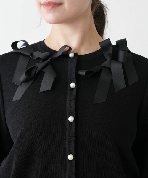 Leilian PLUS HOUSE / レリアンプラスハウス カーディガン・ボレロ | 【店舗人気】クルーネックカーディガン【BOURGE】 | 詳細7
