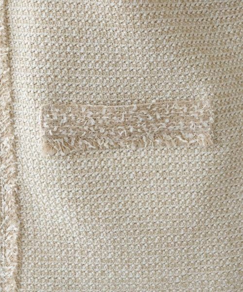 Leilian PLUS HOUSE / レリアンプラスハウス テーラードジャケット | 【店舗人気】ノーカラージャケット【BOURGE】 | 詳細12