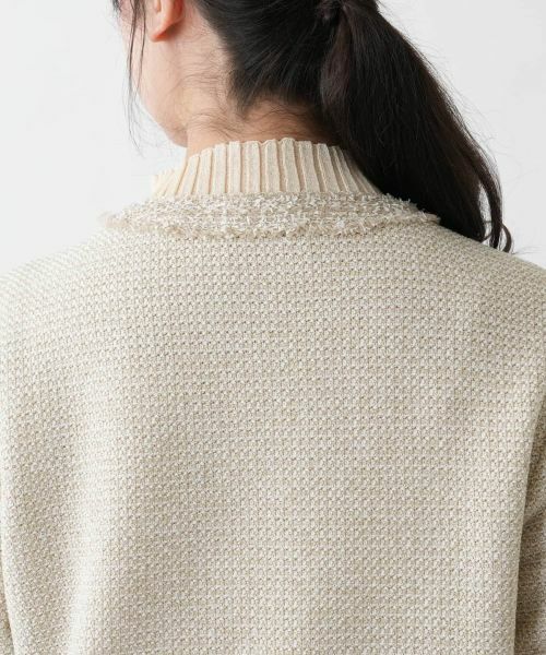 Leilian PLUS HOUSE / レリアンプラスハウス テーラードジャケット | 【店舗人気】ノーカラージャケット【BOURGE】 | 詳細8