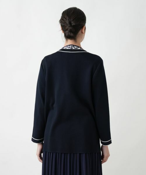 Leilian PLUS HOUSE / レリアンプラスハウス カーディガン・ボレロ | 【店舗人気】Vネックカーディガン【プラス企画】 | 詳細6