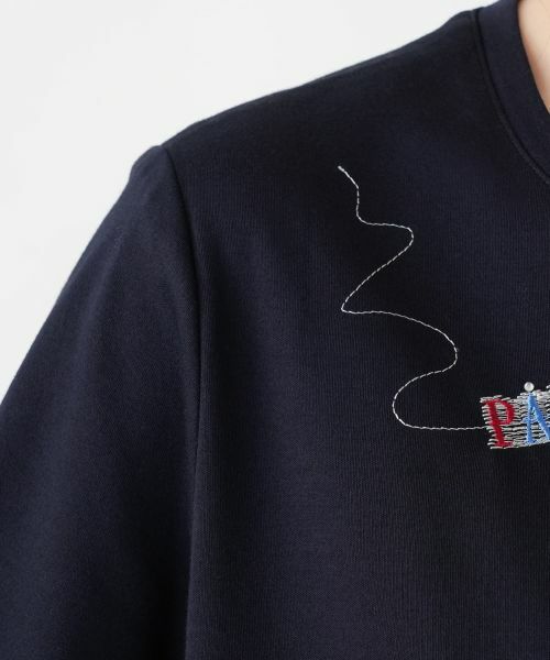 Leilian PLUS HOUSE / レリアンプラスハウス Tシャツ | 【店舗人気】刺繍クルーネックカットソー【プラス企画】 | 詳細17