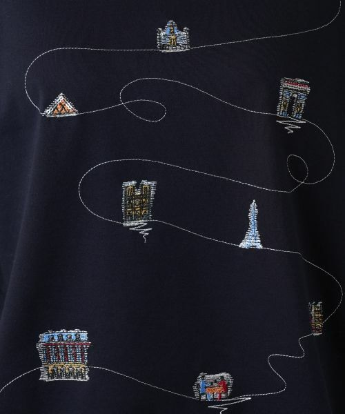 Leilian PLUS HOUSE / レリアンプラスハウス Tシャツ | 【店舗人気】刺繍クルーネックカットソー【プラス企画】 | 詳細18