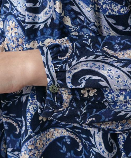 Leilian PLUS HOUSE / レリアンプラスハウス ドレス | ペイズリーワンピース【プラス企画】 | 詳細10