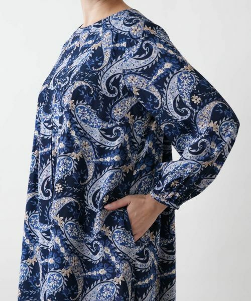 Leilian PLUS HOUSE / レリアンプラスハウス ドレス | ペイズリーワンピース【プラス企画】 | 詳細11