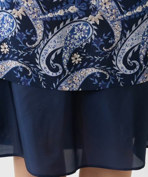 Leilian PLUS HOUSE / レリアンプラスハウス ドレス | ペイズリーワンピース【プラス企画】 | 詳細13