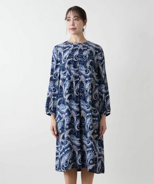 Leilian PLUS HOUSE / レリアンプラスハウス ドレス | ペイズリーワンピース【プラス企画】 | 詳細4