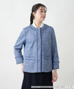Leilian PLUS HOUSE / レリアンプラスハウス テーラードジャケット | 【店舗人気】ツイードジャケット【プラス企画】
