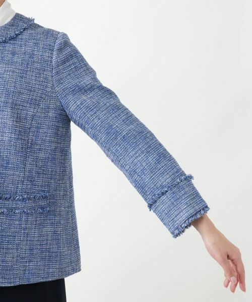 Leilian PLUS HOUSE / レリアンプラスハウス テーラードジャケット | 【店舗人気】ツイードジャケット【プラス企画】 | 詳細10