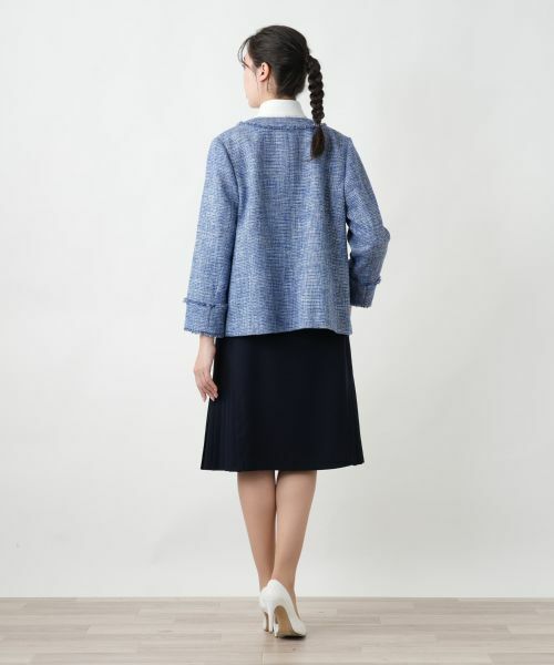 Leilian PLUS HOUSE / レリアンプラスハウス テーラードジャケット | 【店舗人気】ツイードジャケット【プラス企画】 | 詳細3