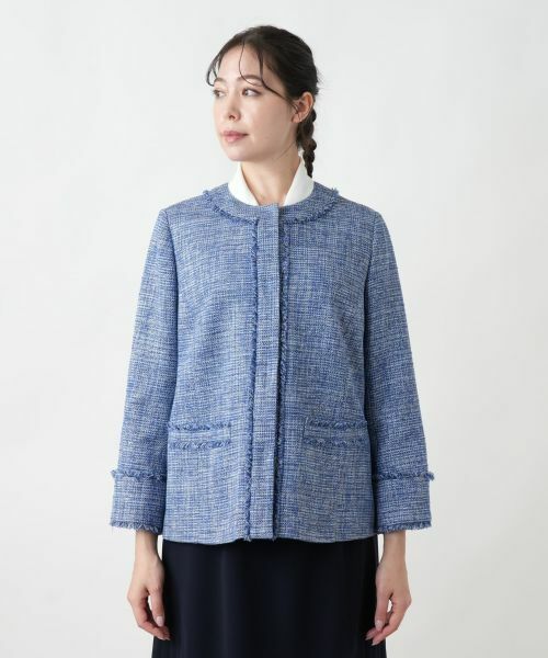Leilian PLUS HOUSE / レリアンプラスハウス テーラードジャケット | 【店舗人気】ツイードジャケット【プラス企画】 | 詳細4