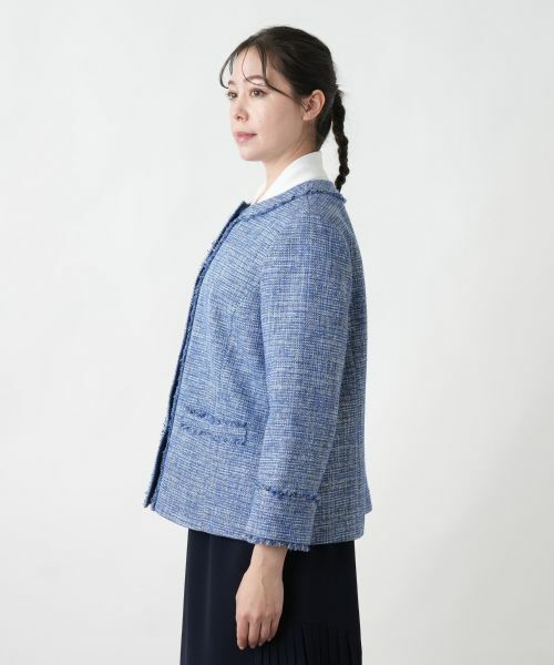 Leilian PLUS HOUSE / レリアンプラスハウス テーラードジャケット | 【店舗人気】ツイードジャケット【プラス企画】 | 詳細5